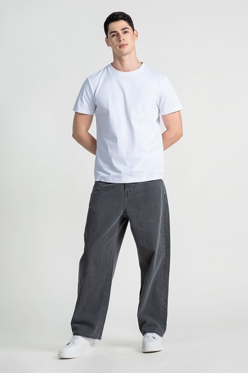  Quần Jeans Nam Form Rộng JN25SS29P-RX 