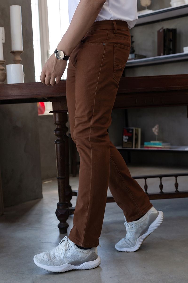  Quần khaki jeans form ôm KP22SS03-JN 