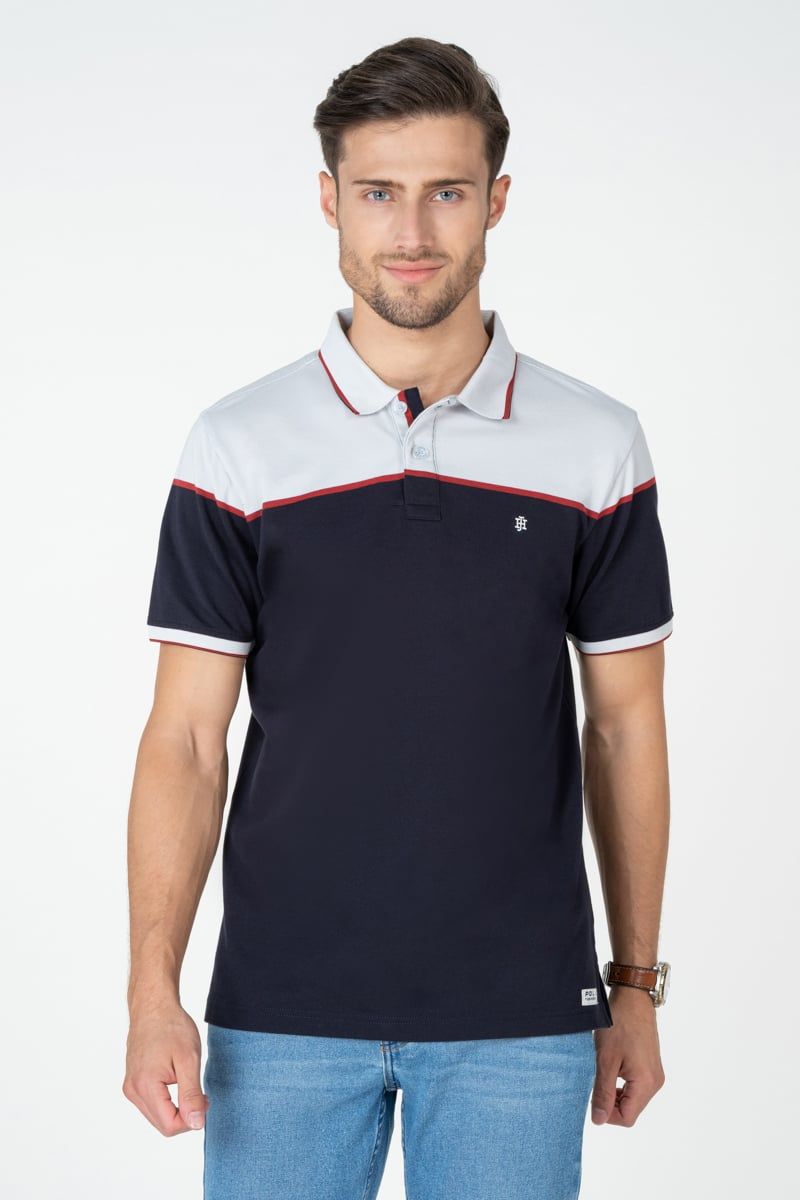  Áo Polo Form Vừa Tay Ngắn KS23SS18C-SCHE 