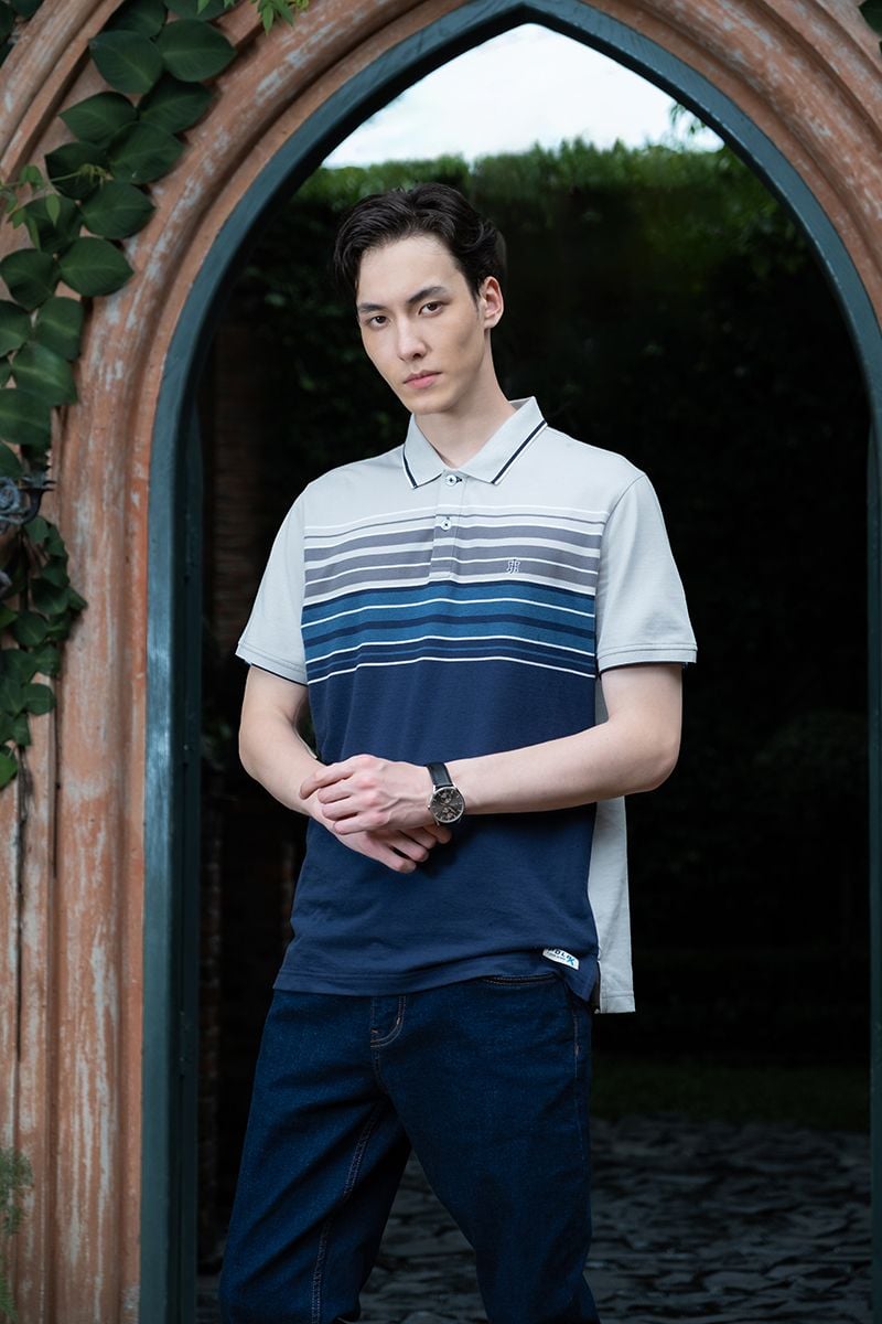  Áo Polo Nam Form Vừa Tay Ngắn KS24FH25C-SCHE 