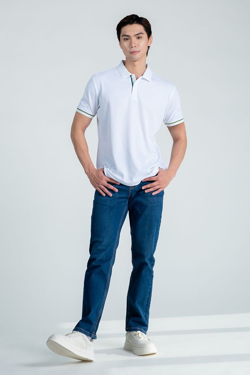  Áo Polo Nam Tay Ngắn Form Vừa KS24FH50C-SCWK 
