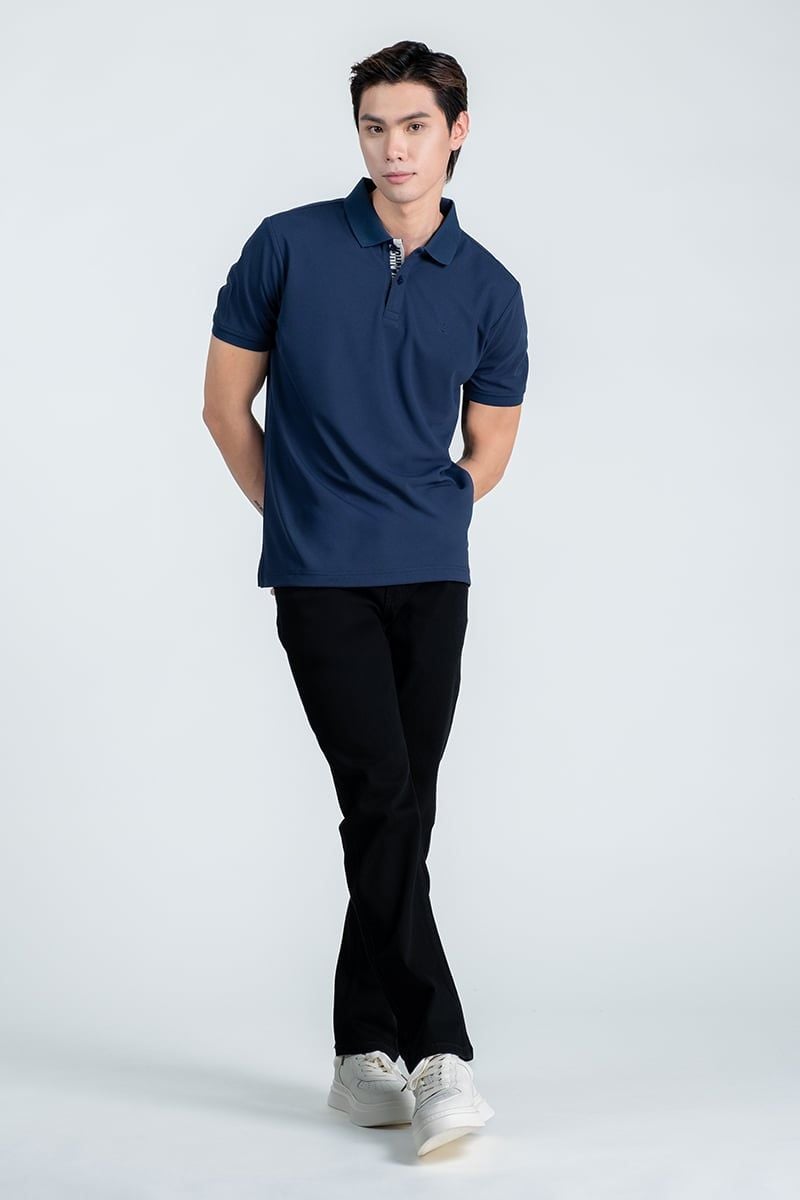  Áo Polo Nam Tay Ngắn Form Vừa KS24FH53C-SCWK 