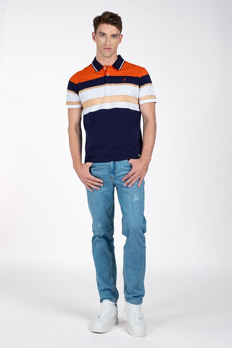  Áo Polo Form Vừa Tay Ngắn KS24SS05T-SCHE 
