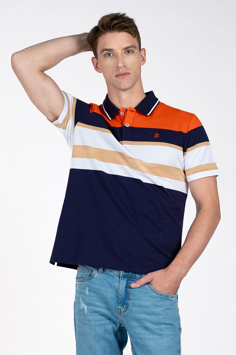  Áo Polo Form Vừa Tay Ngắn KS24SS05T-SCHE 
