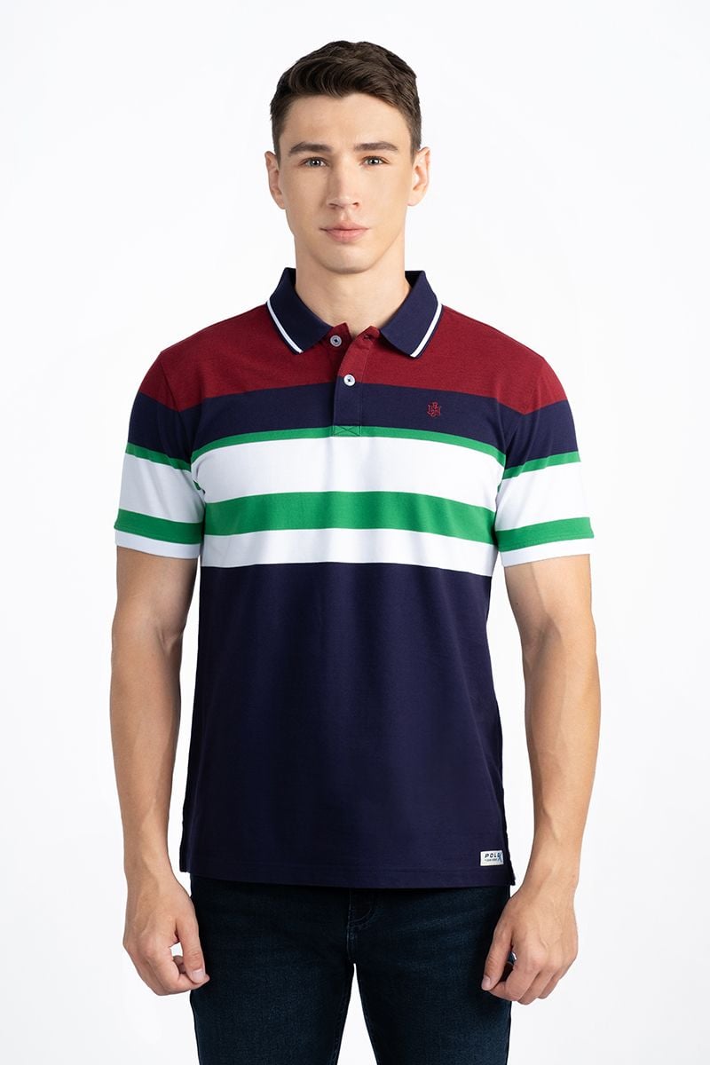  Áo Polo Form Vừa Tay Ngắn KS24SS05T-SCHE 