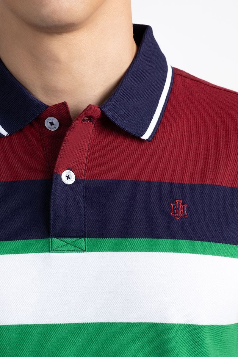  Áo Polo Form Vừa Tay Ngắn KS24SS05T-SCHE 