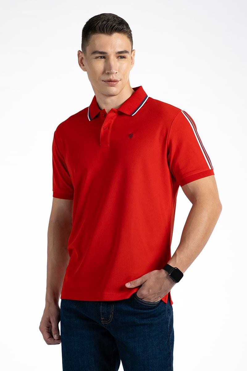  Áo Polo Nam Tay Ngắn Form Vừa KS24SS08T-SCWK 