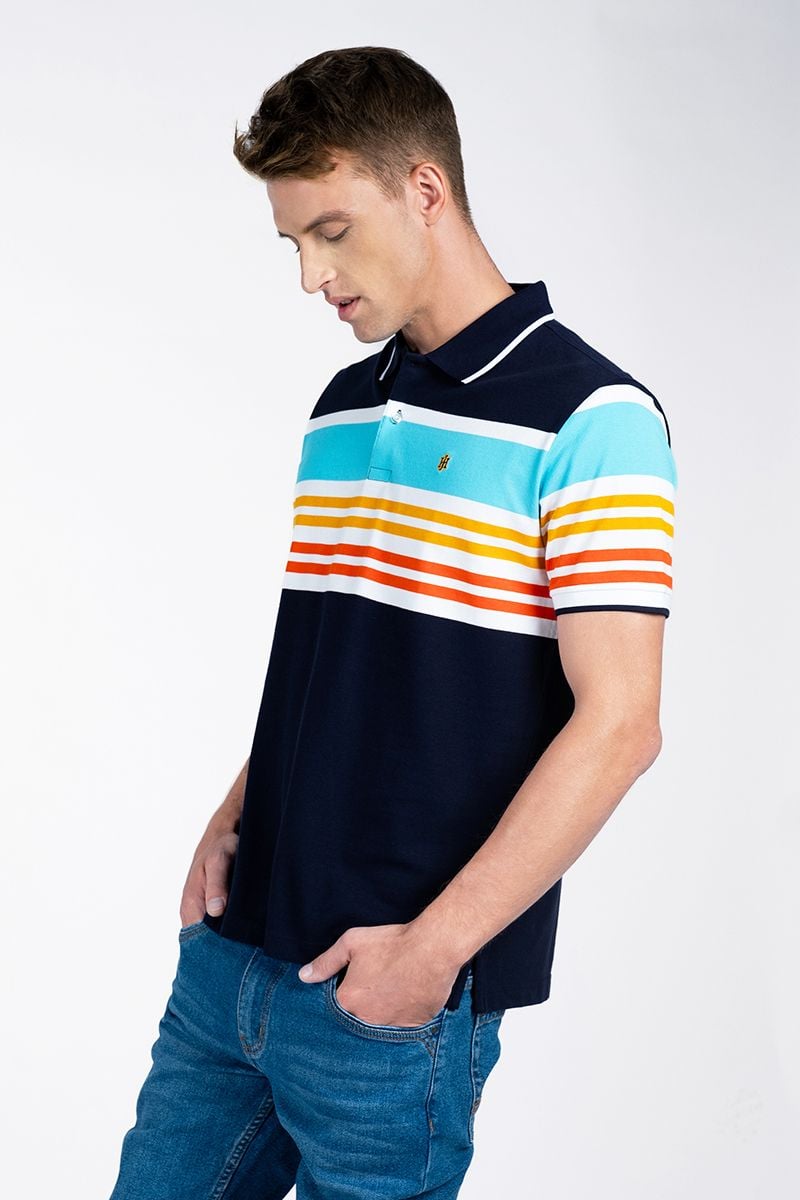  Áo Polo Nam Tay Ngắn Form Vừa KS24SS11T-SCHE 