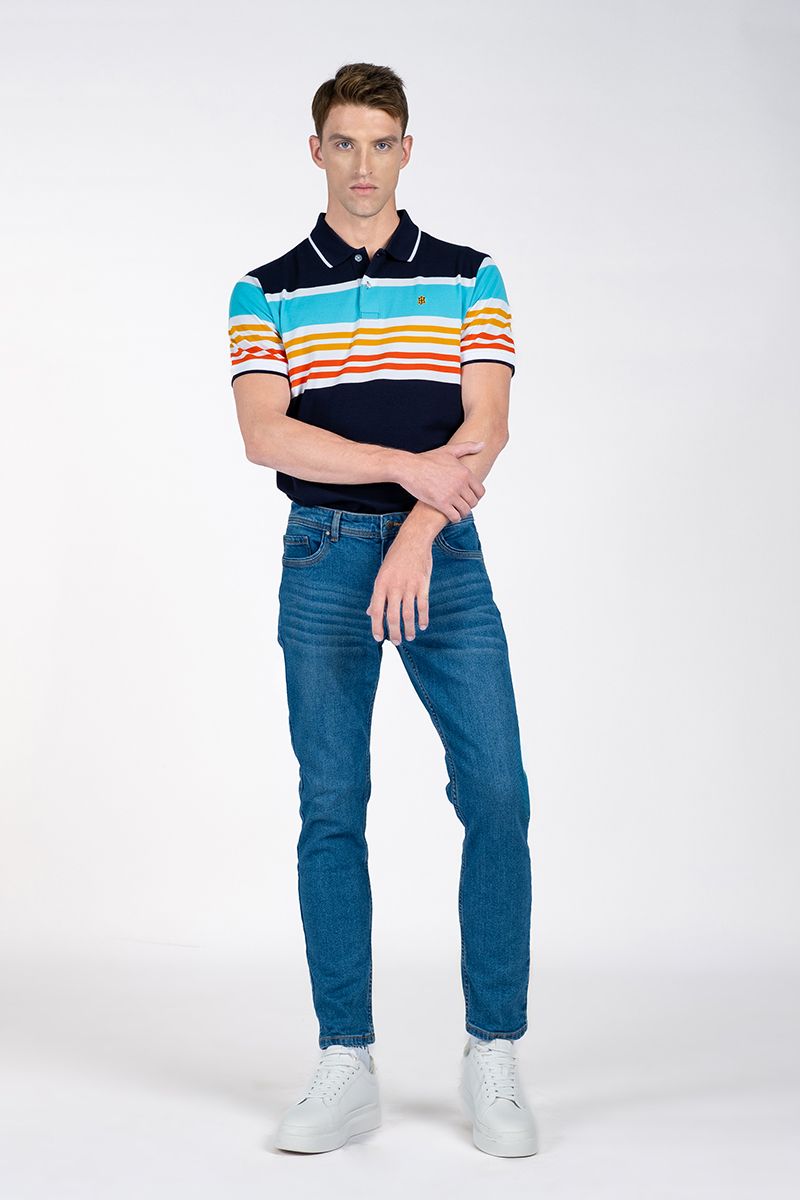 Áo Polo Nam Tay Ngắn Form Vừa KS24SS11T-SCHE 