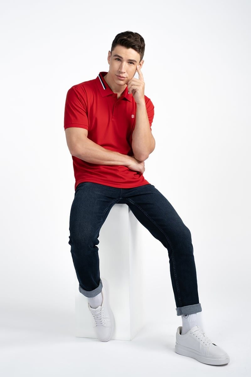  Áo Polo Nam Form Vừa KS24SS15P-SCWK 