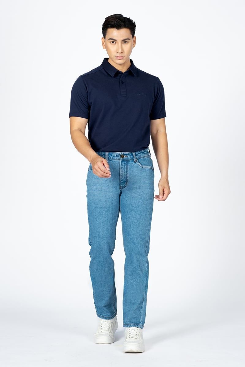  Áo Polo Nam Form Vừa Tay Ngắn KS24SS31C-SC 