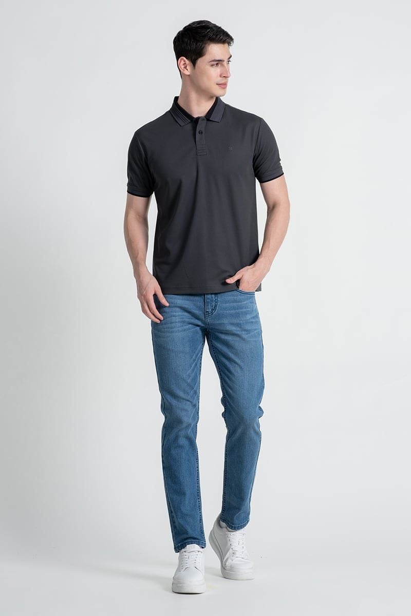  Áo Polo Tay Ngắn Form Vừa KS25SS04T-SCWK 