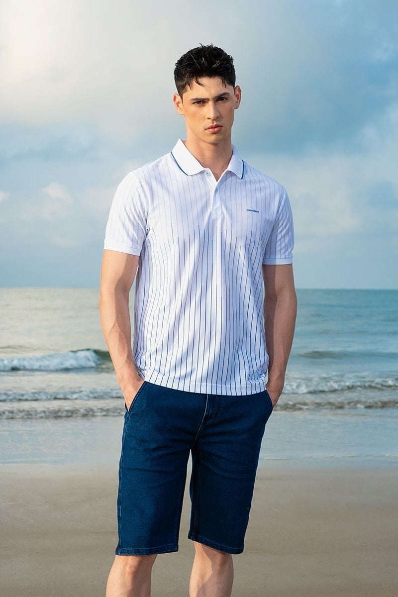  Áo Polo Tay Ngắn Form Vừa KS25SS06C-SCHE 