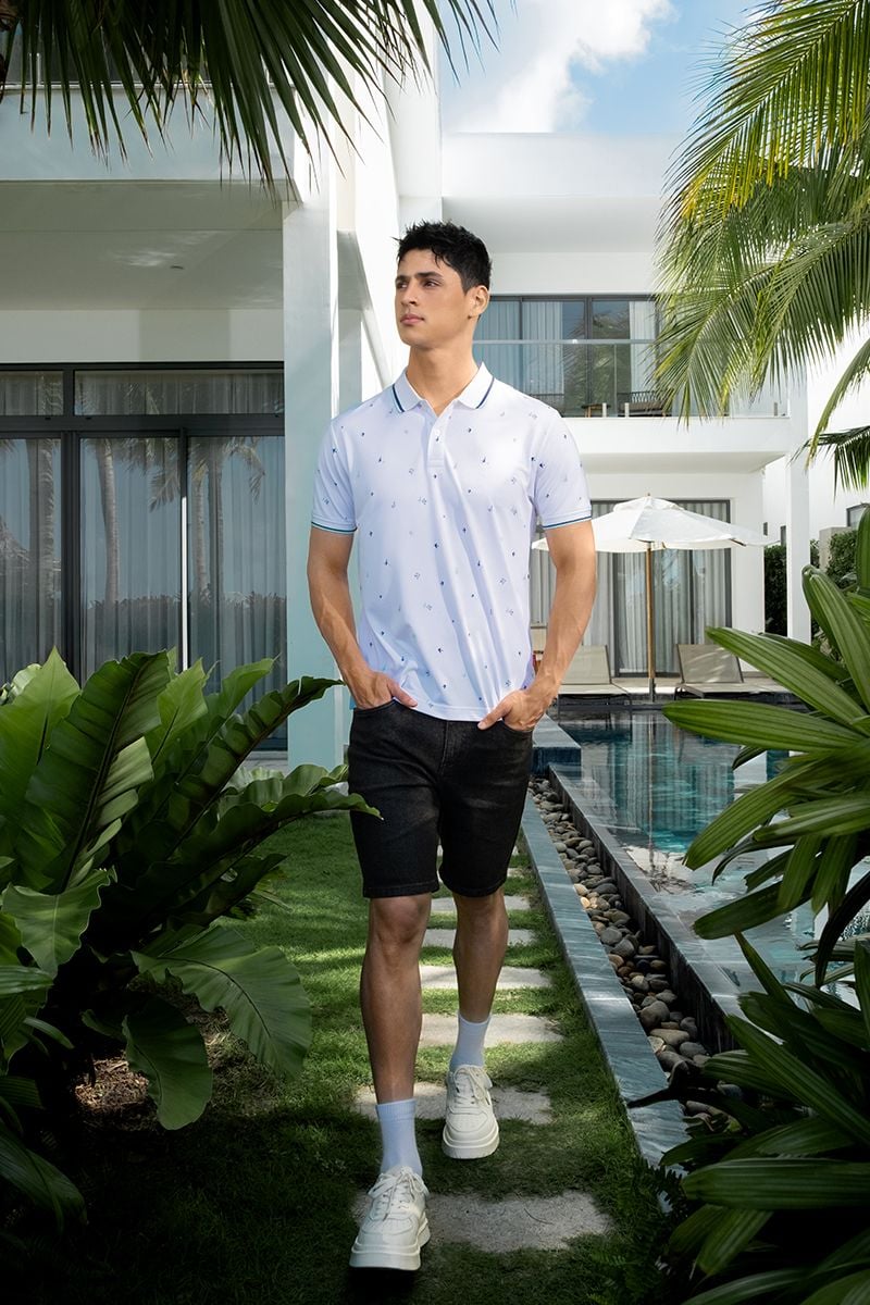  Áo Polo Tay Ngắn Form Vừa KS25SS07T-SCHE 