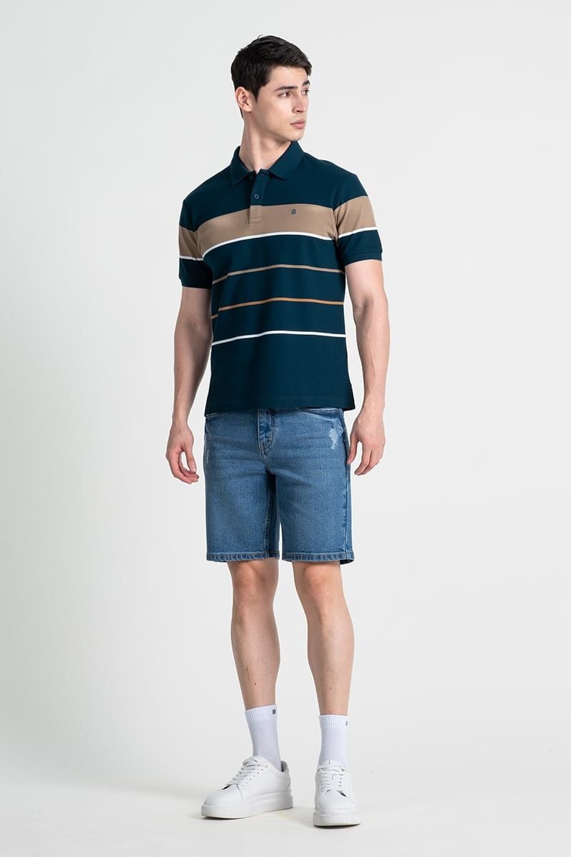  Áo Polo Nam Tay Ngắn Form Vừa KS25SS18C-SC 