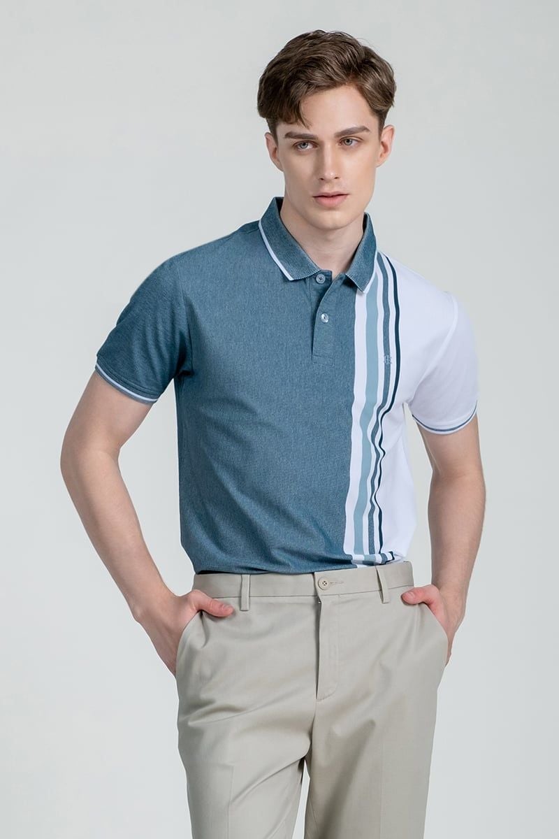  Áo Polo Nam Tay Ngắn Form Vừa KS25SS25P-SCHE 