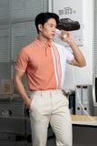  Áo Polo Nam Tay Ngắn Form Vừa KS25SS25P-SCHE 
