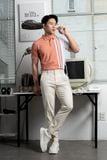  Áo Polo Nam Tay Ngắn Form Vừa KS25SS25P-SCHE 