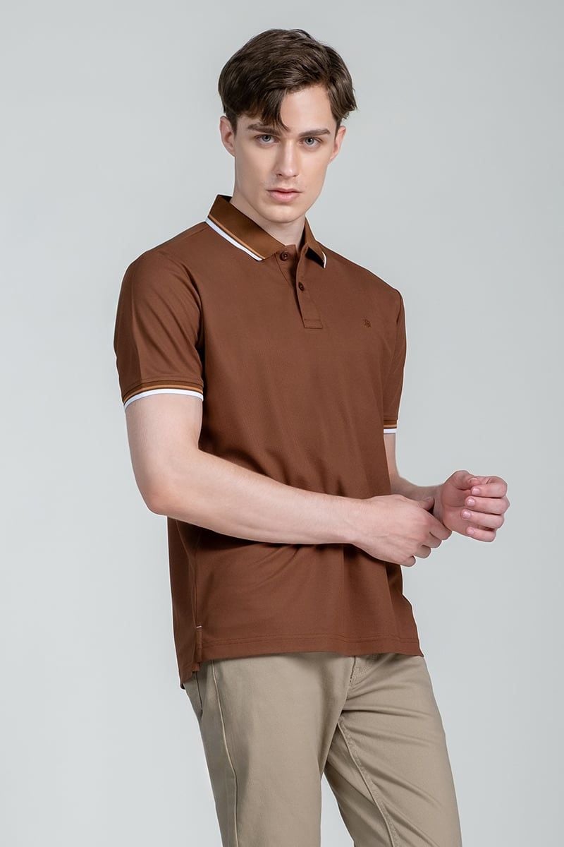  Áo Polo Form Vừa Tay Ngắn KS25SS27T-SCWK 