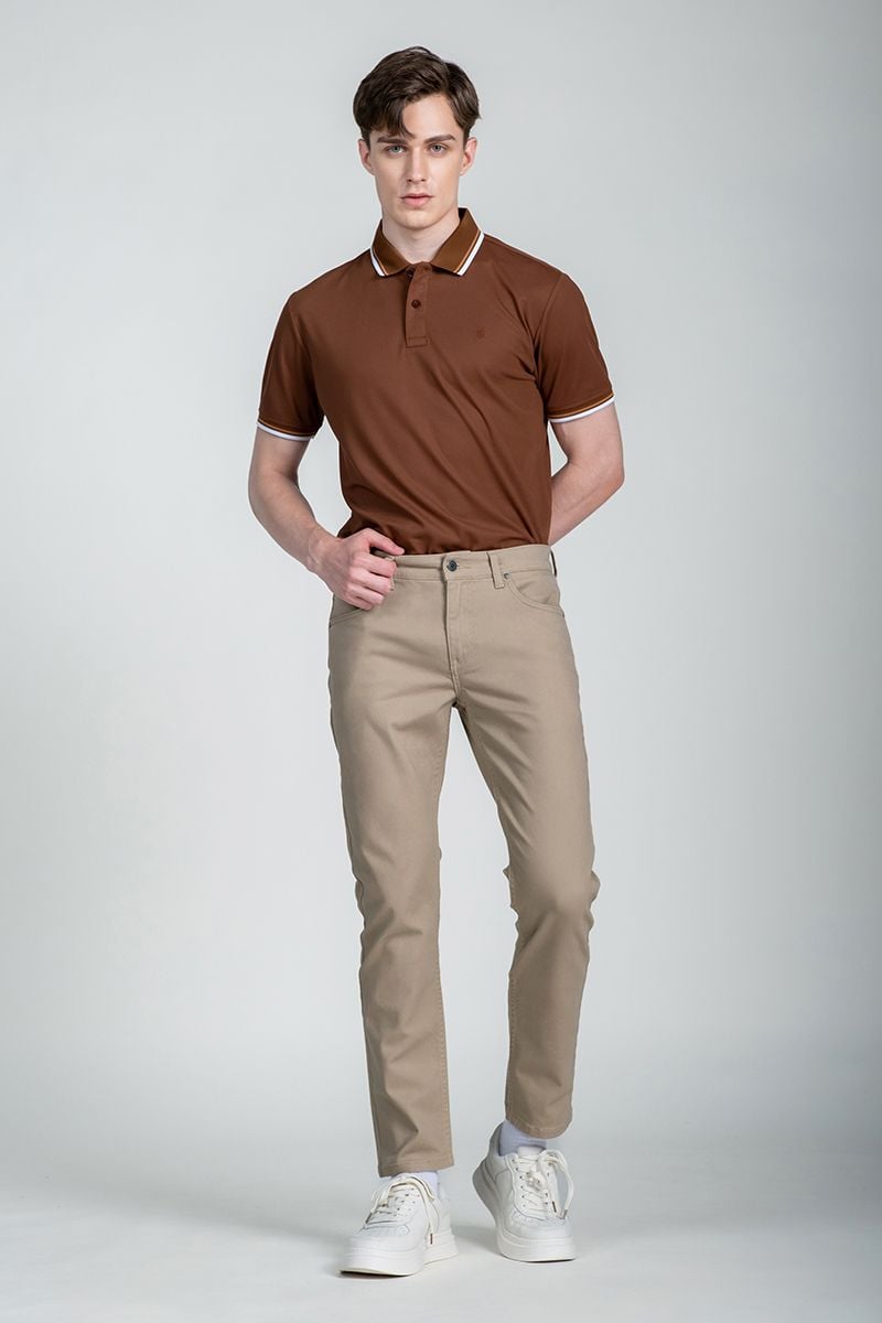  Áo Polo Form Vừa Tay Ngắn KS25SS27T-SCWK 
