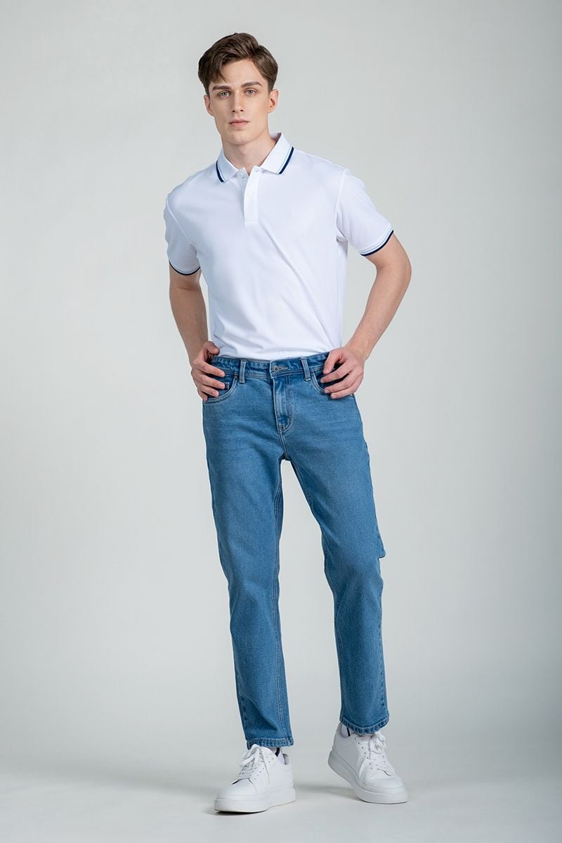  Áo Polo Form Vừa Tay Ngắn KS25SS27T-SCWK 