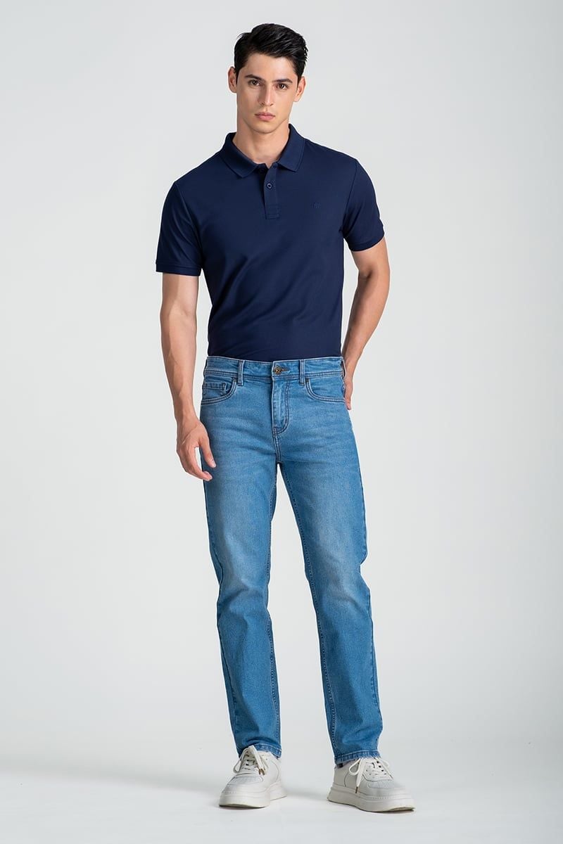  Áo Polo Nam Tay Ngắn Form Vừa KS25SS39-SCWK 