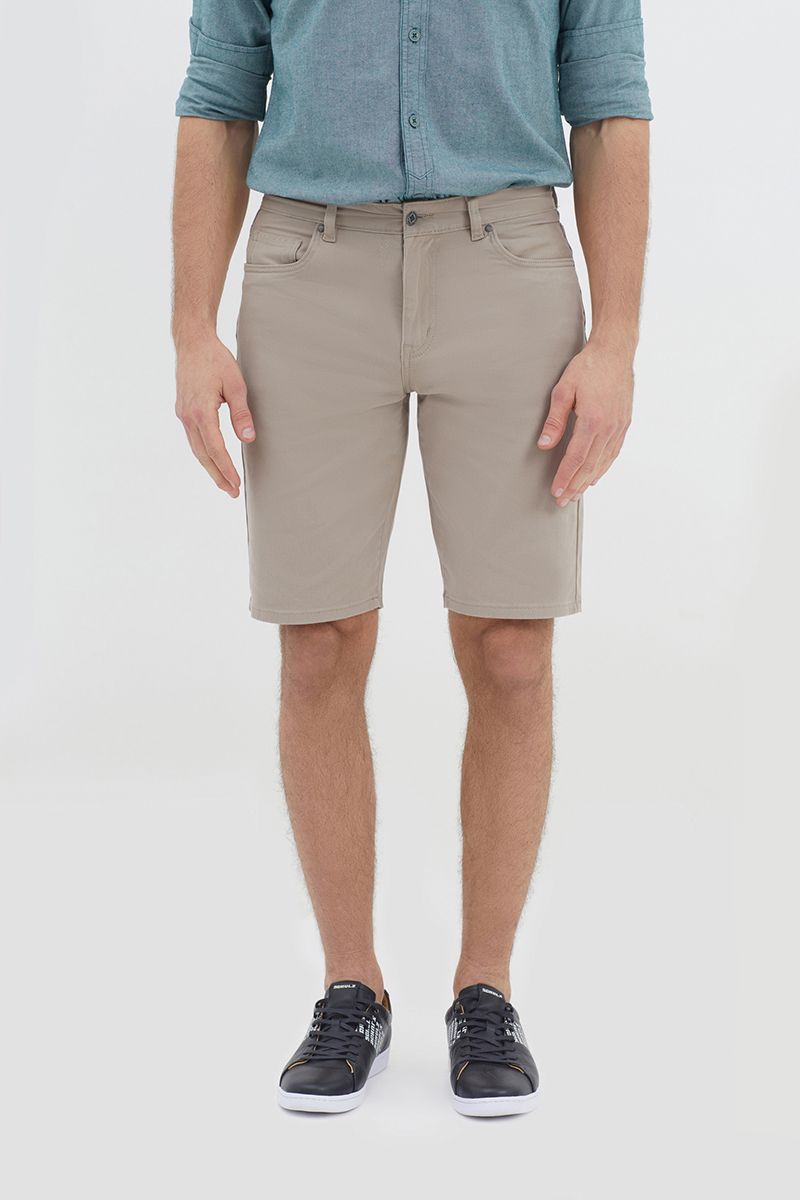  Quần shorts khaki nam form vừa SP21SS26-NM 