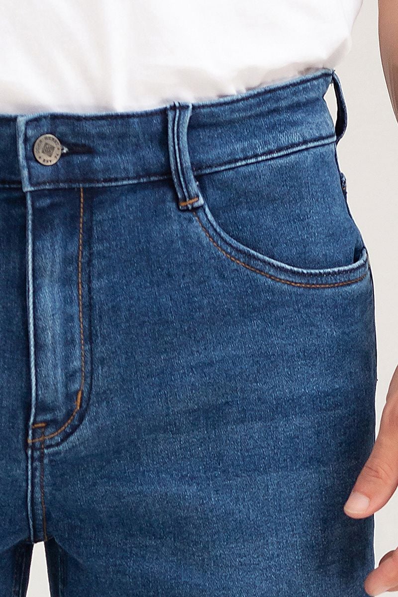  Quần short jeans nam form vừa  SP22FH05-JN 