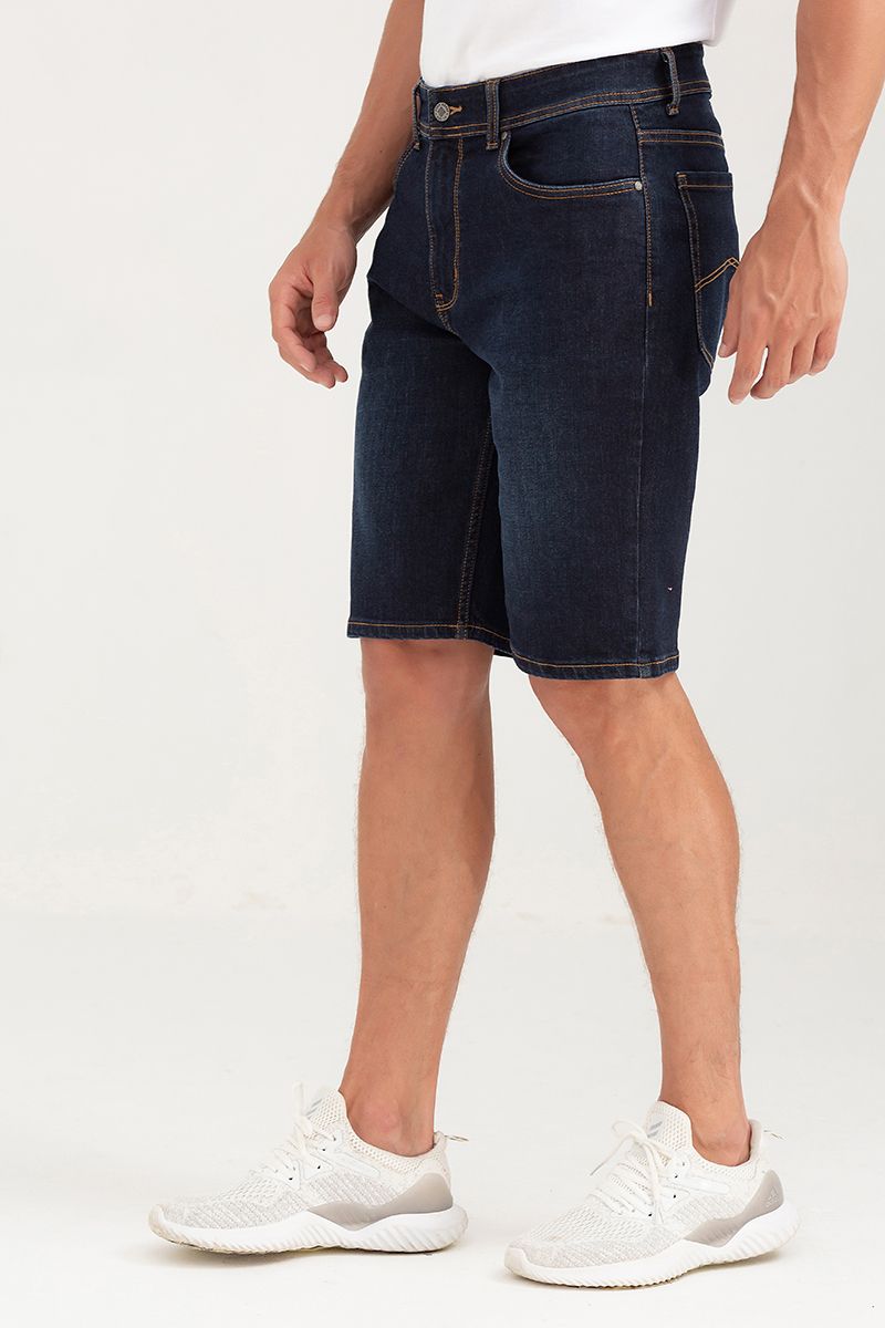  Quần short jeans nam form vừa SP22FH06-JN 