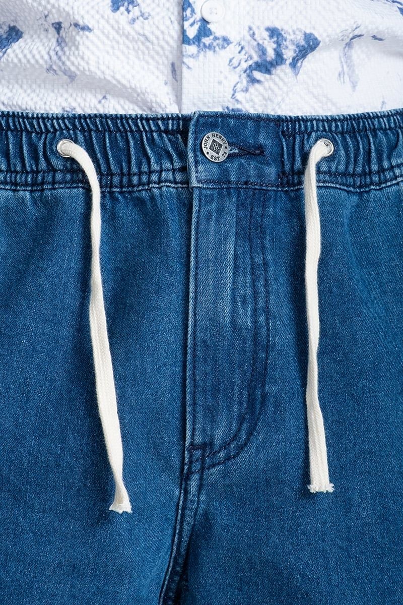  Quần Short Jeans Form Vừa SP24FH17P-AKJN 