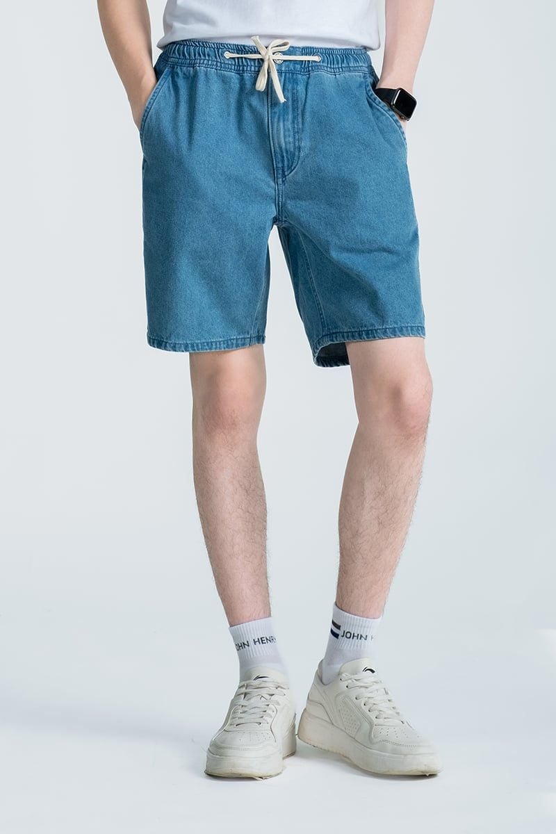  Quần Short Jeans Form Vừa SP24FH17P-AKJN 
