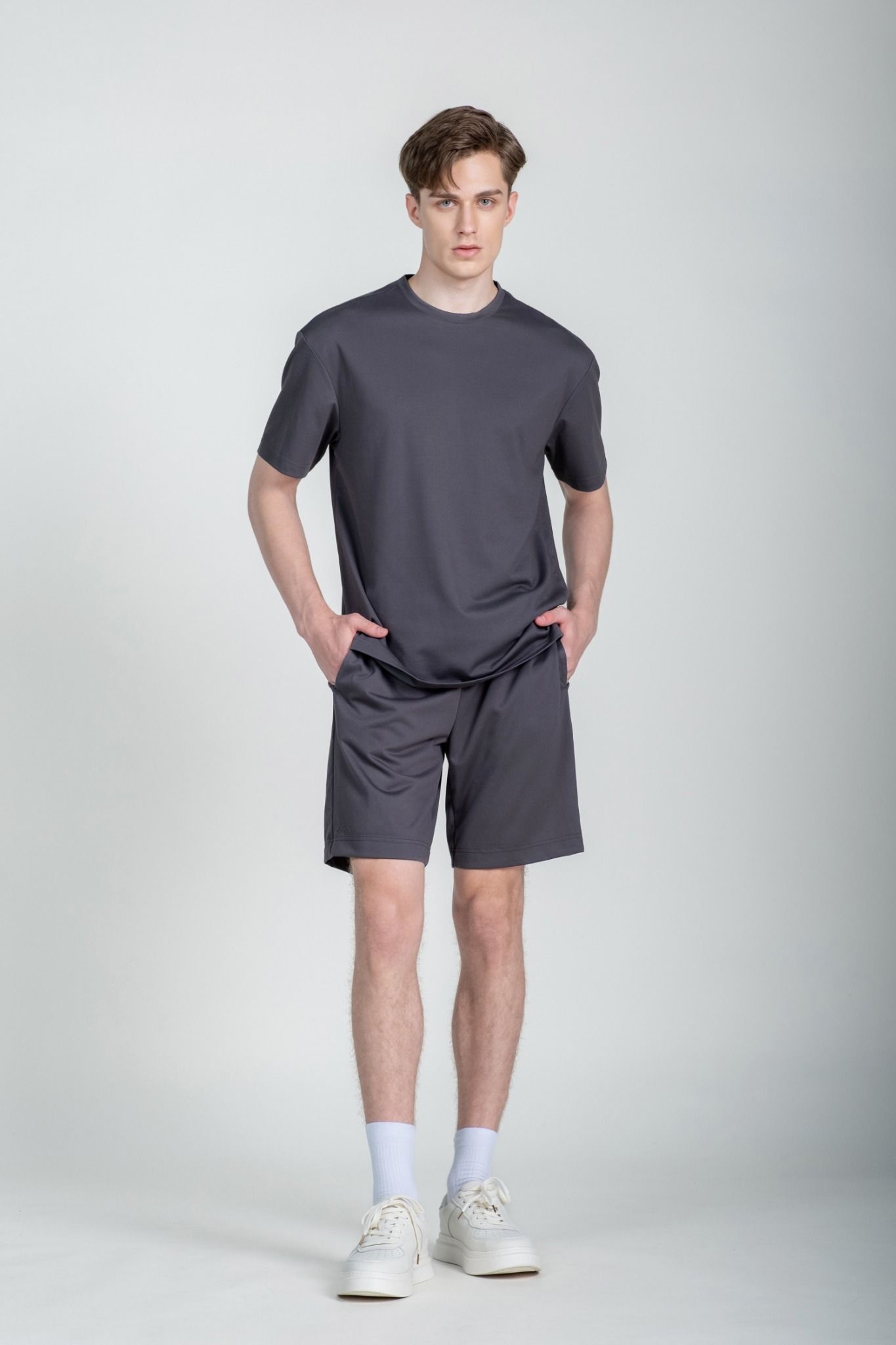  Quần Short Nam Form Vừa SP25SS10P-AK 