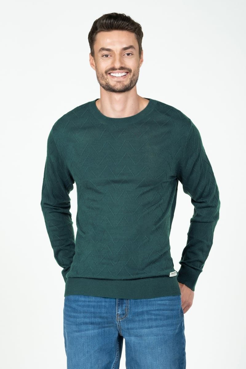  Áo len nam cổ tròn tay dài SW22FH02P-LA 