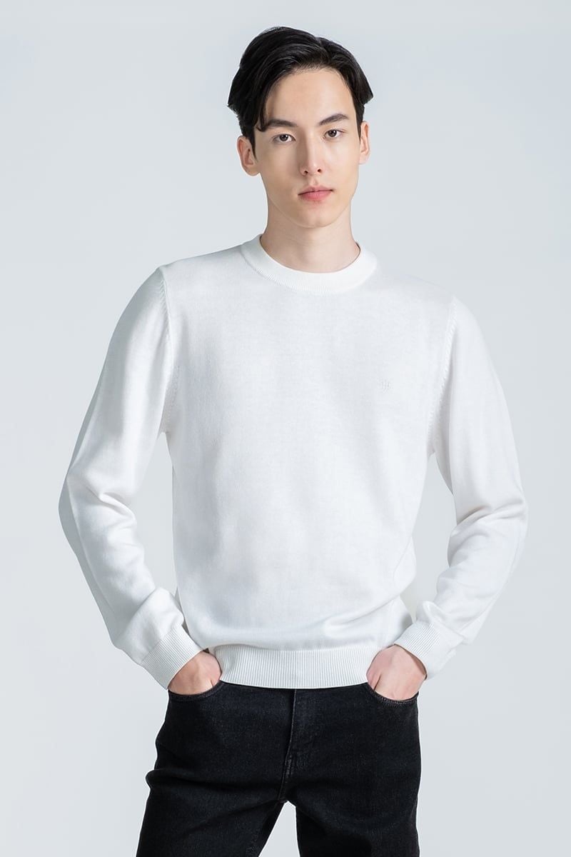  Áo Len Tay Dài Cổ Tròn SW24FH04C-LA 