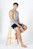  Áo Tanktop Nam Form Vừa TK24SS01T-SC 