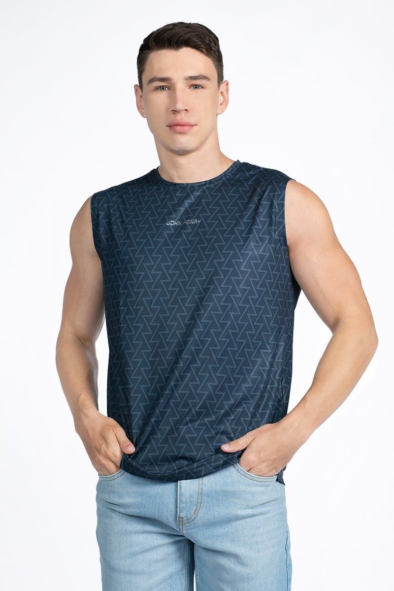  Áo Tanktop Nam Sát Nách Form Vừa TK24SS02P-RG 