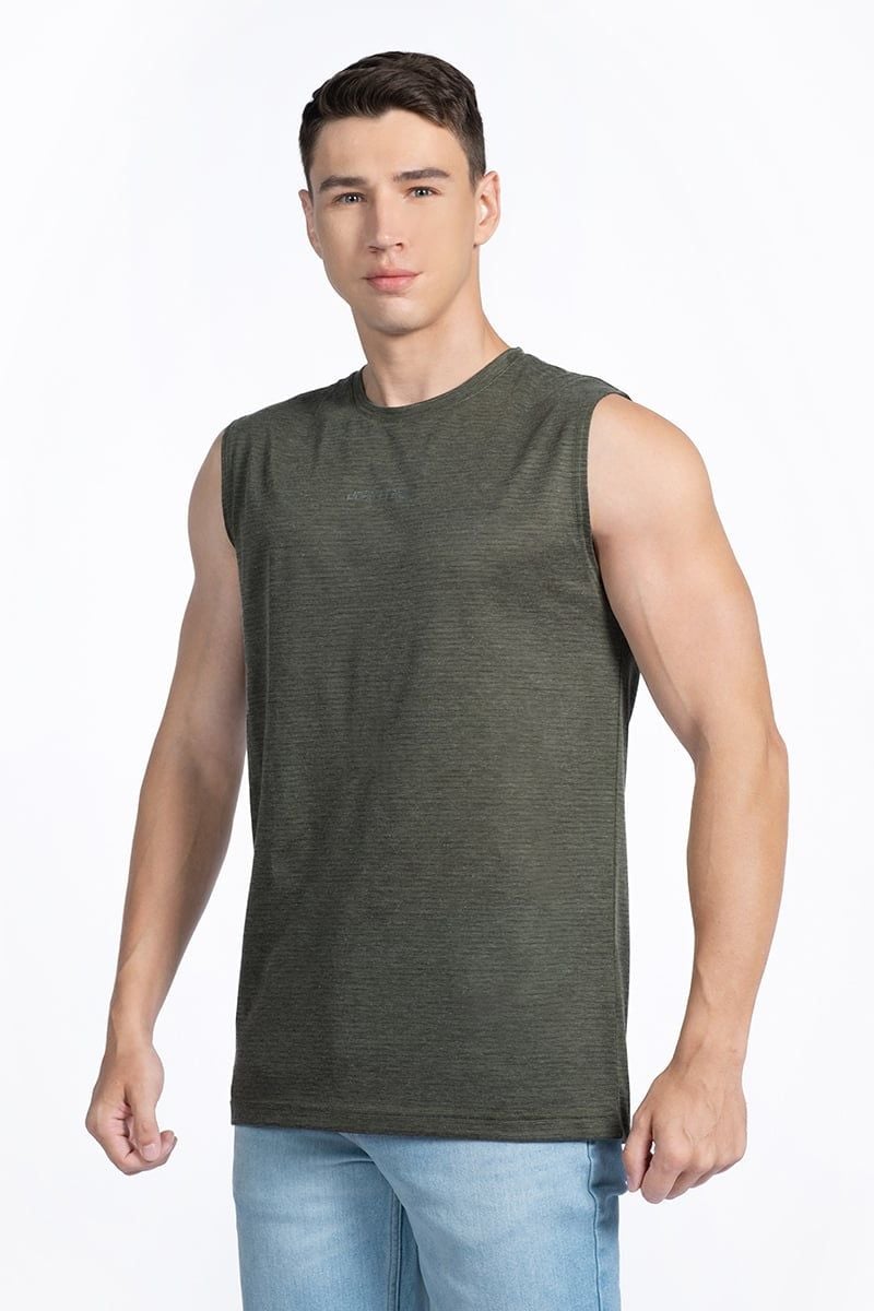  Áo Tanktop Nam Sát Nách Form Vừa TK24SS02P-RG 