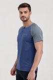  Áo thun vải café tay raglan cổ henley TS21SS22P-SCCA 