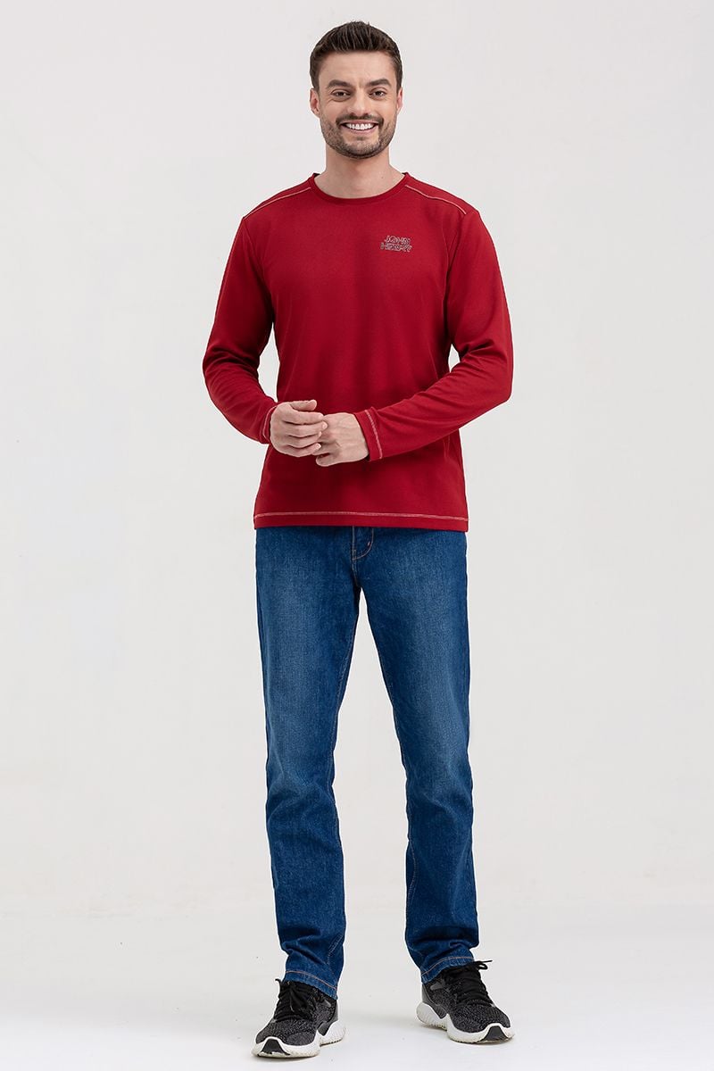  Áo thun cổ tròn tay dài TS22SS02C-LS 