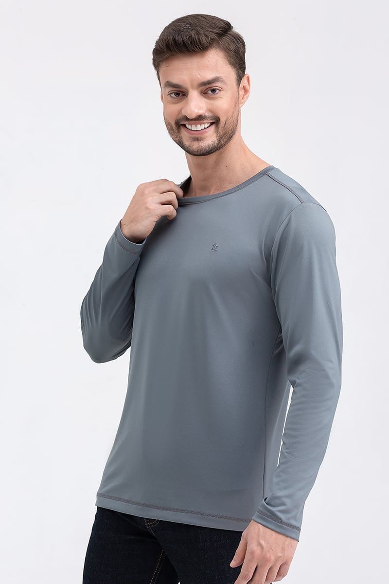  Áo thun cổ tròn tay dài TS22SS07-LS 