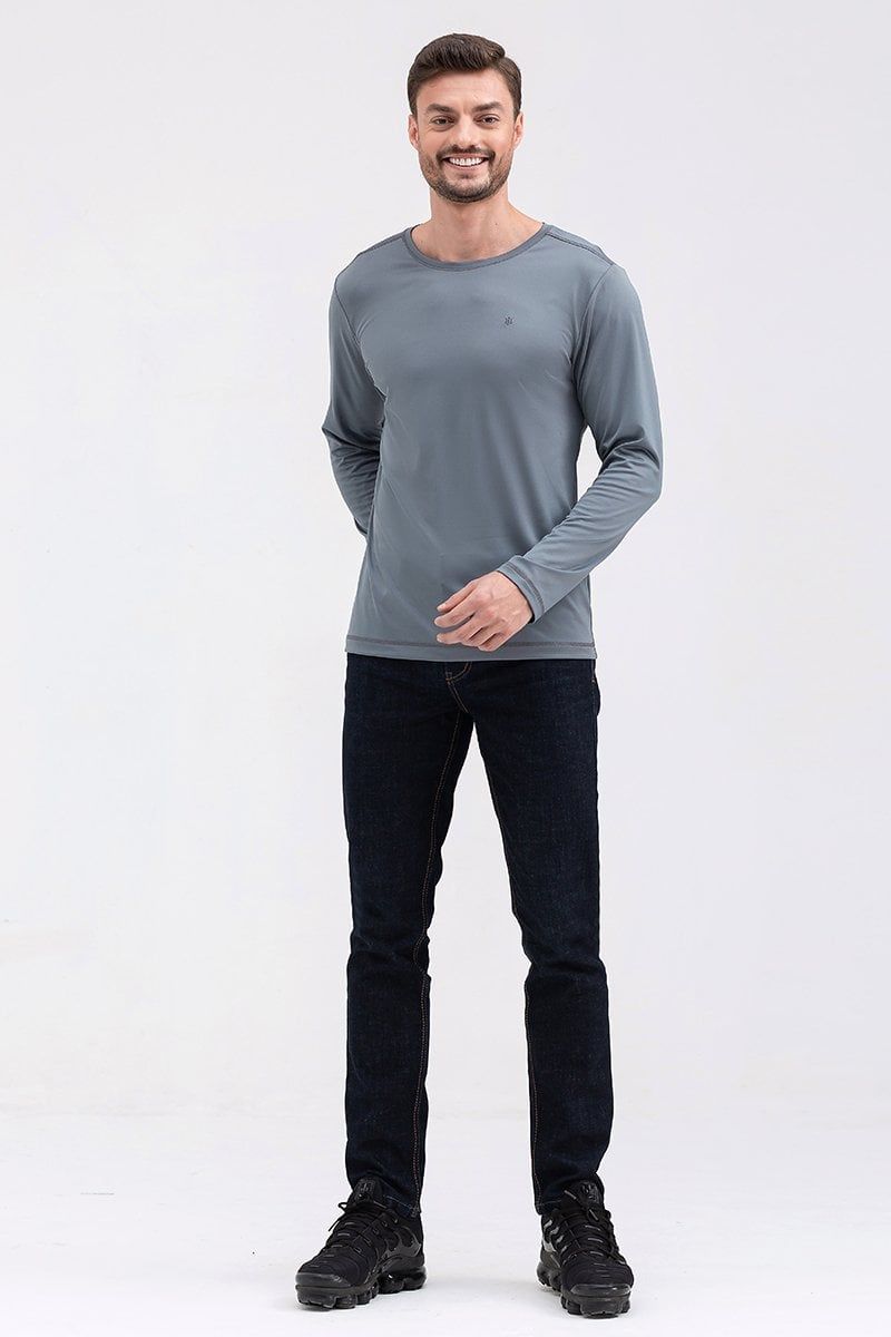  Áo thun cổ tròn tay dài TS22SS07-LS 