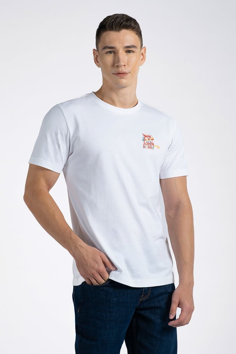  Áo Thun Tay Ngắn Form Vừa TS24SS09C-RG 