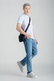  Áo Thun Nam Tay Ngắn Form Vừa TS25EC02T-RGUS 