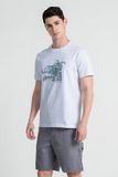  Áo Thun Nam Form Vừa Tay Ngắn TS25EC06P-RGUS 