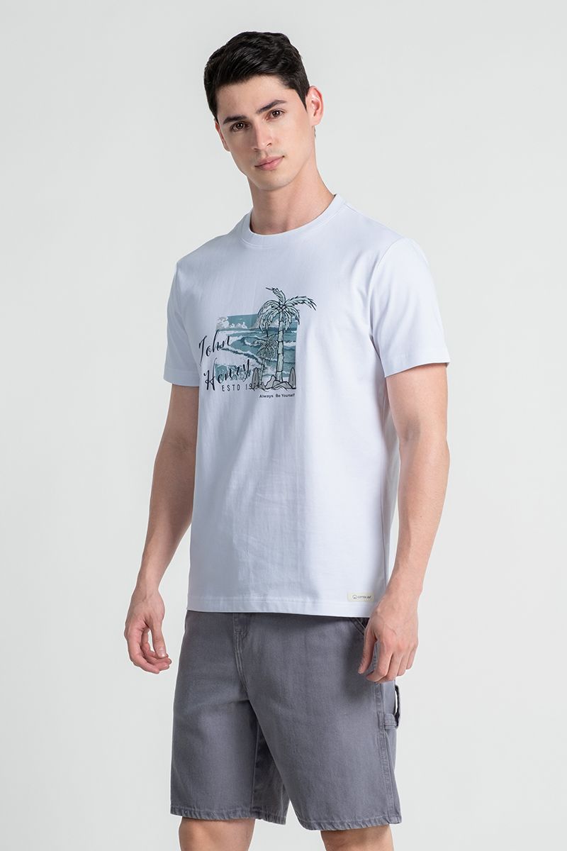  Áo Thun Nam Form Vừa Tay Ngắn TS25EC06P-RGUS 