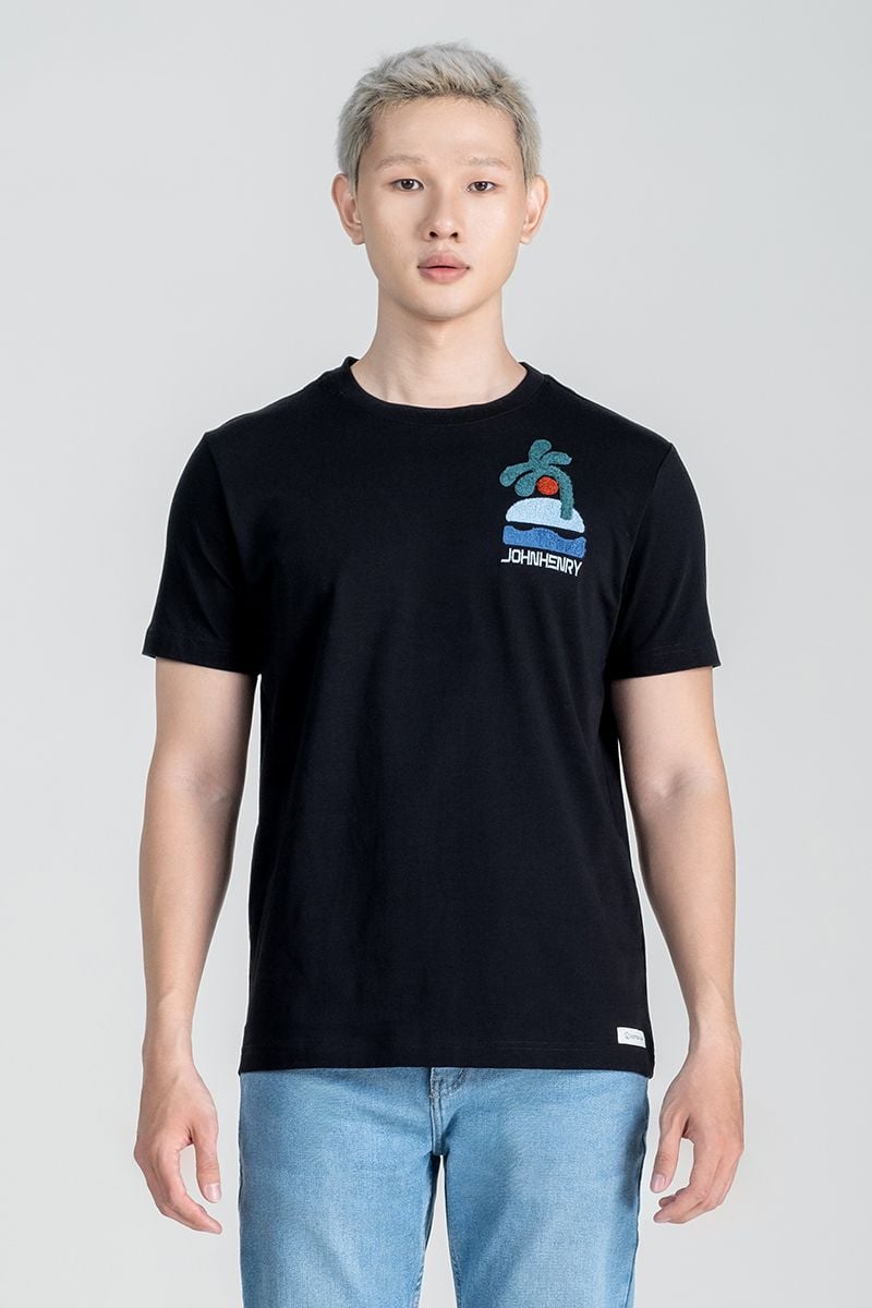  Áo Thun Nam Tay Ngắn Form Vừa TS25EC08P-RGUS 