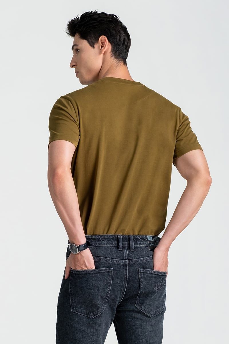  Áo Thun Tay Ngắn Form Vừa TS25SS25P-RGUS 