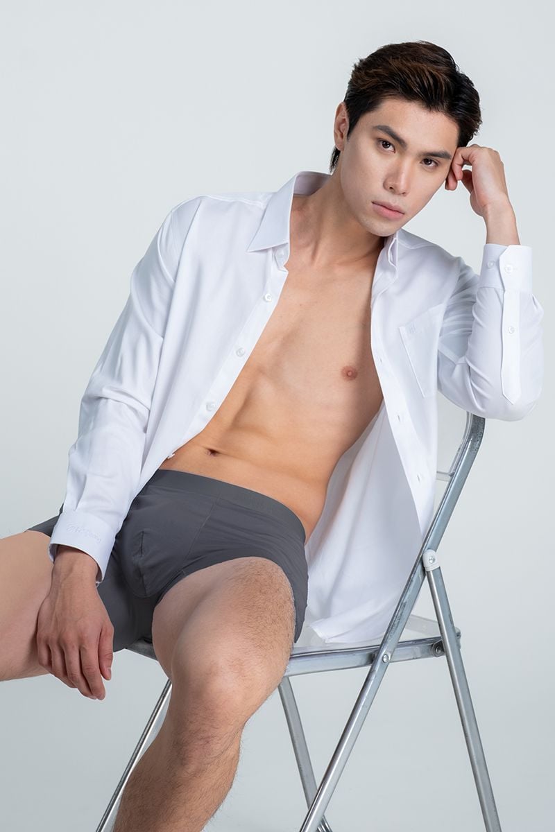  Quần Lót Boxer Nam UW24FH08C-BB 