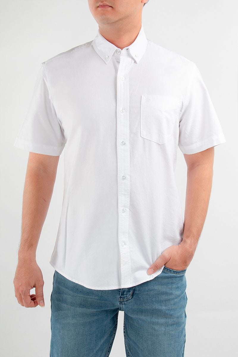 Áo Sơ Mi Oxford Cộc Tay cooPure 0054