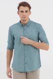  Áo sơ mi nam tay dài button down WS21SS58P-LC 